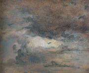 Cloud Study evening 31 August 182, John Constable